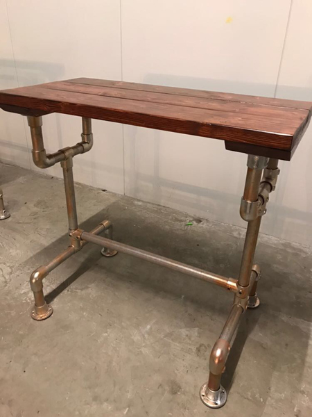 Table made from Pipeclamps Gallery Image