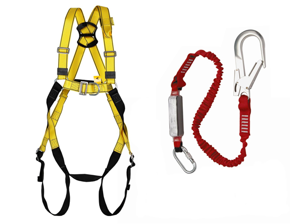 Full body harness & lanyard Gallery Image