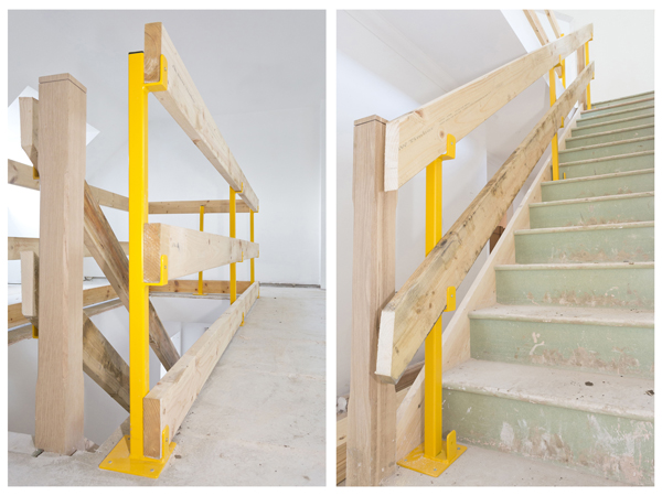 Stairs & landing safety post Gallery Image
