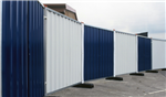 Hoarding panels, available galvanised or painted Gallery Thumbnail