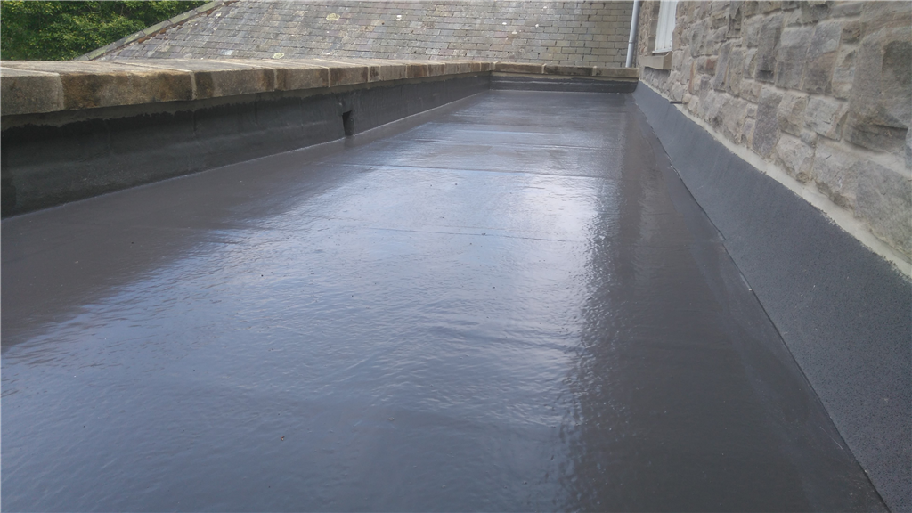 Topseal GRP system on rear extension. Gallery Image