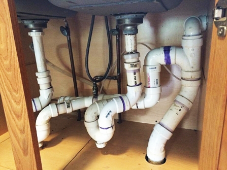 Some of the complicated plumbing dealt with by by Drain Doctor Gloucestershire Gallery Image