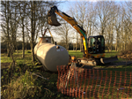 Sewage Treatment plant installation by Drain Doctor Gloucestershire Gallery Thumbnail