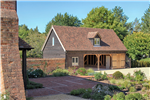 4 bay oak framed barn building at country home in Hampshire Gallery Thumbnail