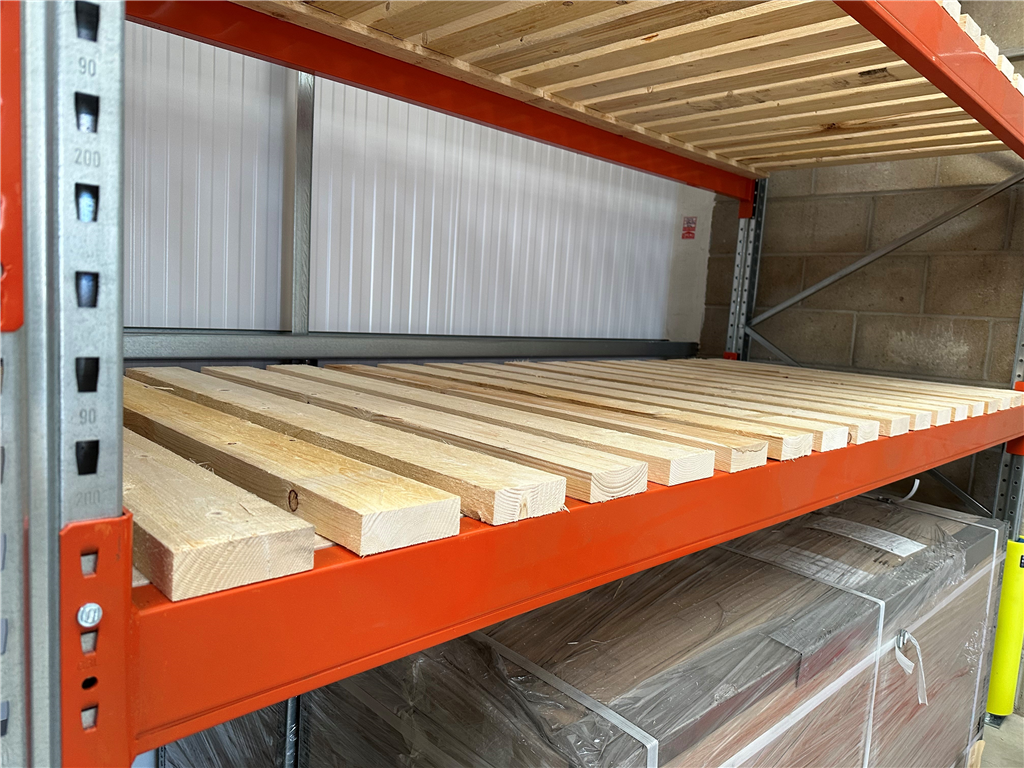 Dexion Anglia supply and fit Timber decking to Pallet Racking Gallery Image