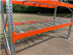 Dexion Anglia can offer Mesh decking to pallet racking.  Gallery Thumbnail