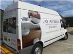 Trade workers Van vehicle livery graphics sign writing Gallery Thumbnail