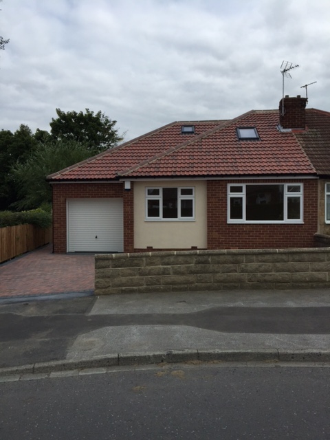 bungalow extension and loft conversion - front Gallery Image