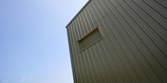 Louvres and flashings are designed and fabricated in-house. Gallery Image