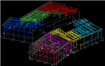 All steelwork is detailed using latest 3D Tekla software. Gallery Thumbnail