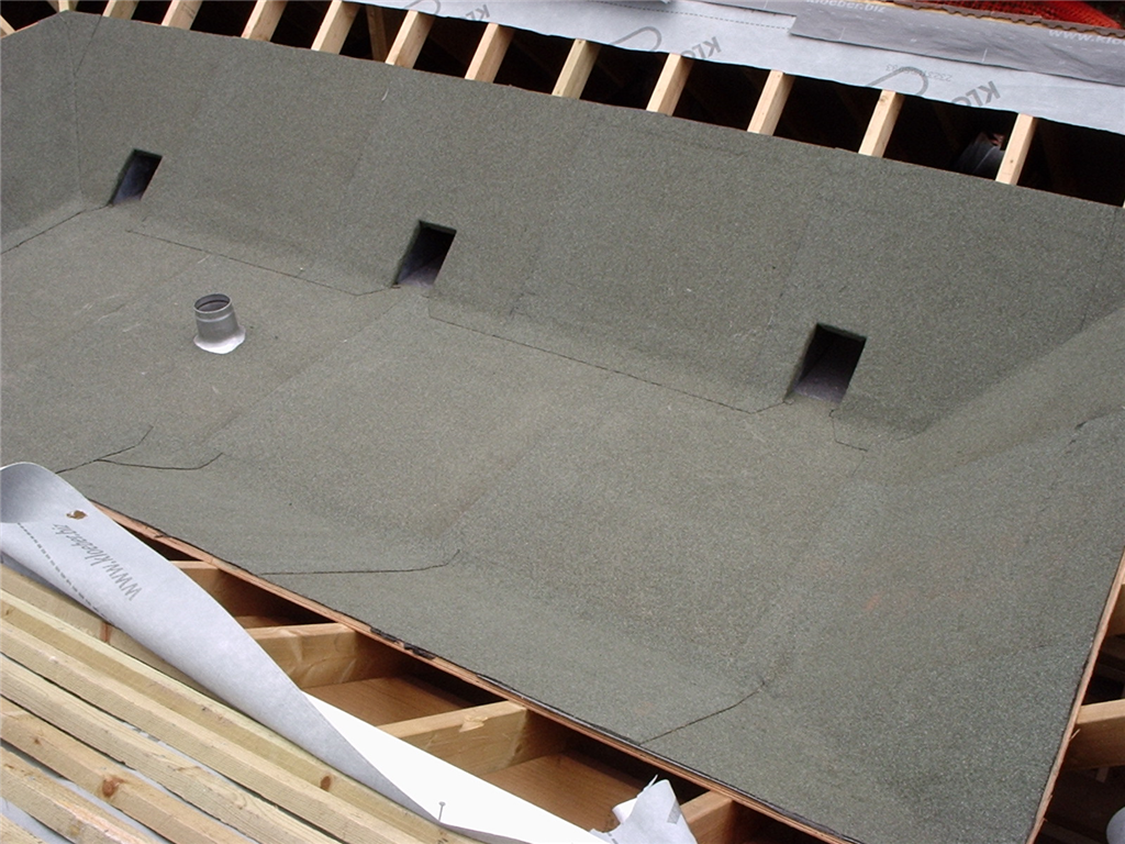 New built up felt box gutter in Kingsclear, Hampshire. Gallery Image