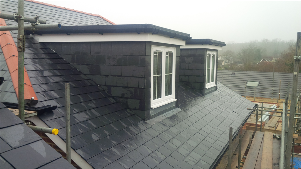 EPDM rubber single ply dormer roofs, Fullers Road, Rowledge, Surrey
 Gallery Image