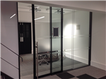 ModernGlide 800 Straight Sliding Glazed Partition Gallery Thumbnail
