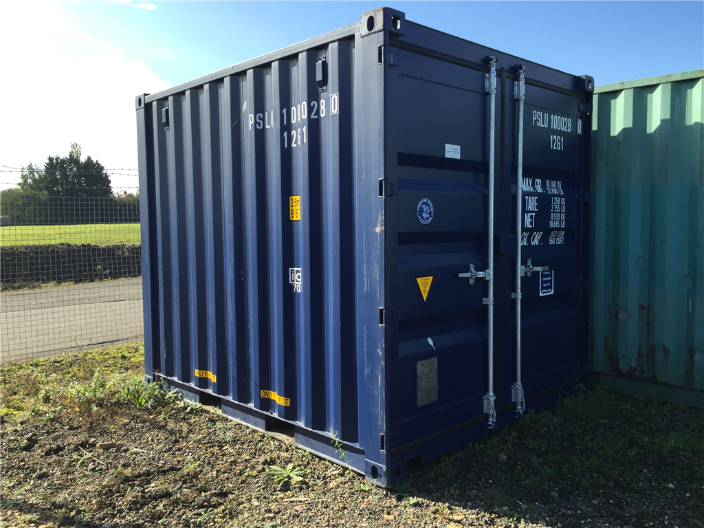 New 10' shipping container. Gallery Image