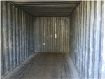 Interior of used shipping container. Gallery Thumbnail