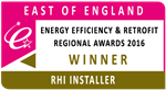 RHI Installer of the Year 2016 Winner  - East of England Gallery Thumbnail