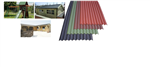 Onduline is an extremely tough, lightweight, corrugated roofing and wallcladding material manufactured utilising a base board produced from recycled cellulose fibres which is saturated with bitumen under intense pressure and heat. Gallery Thumbnail