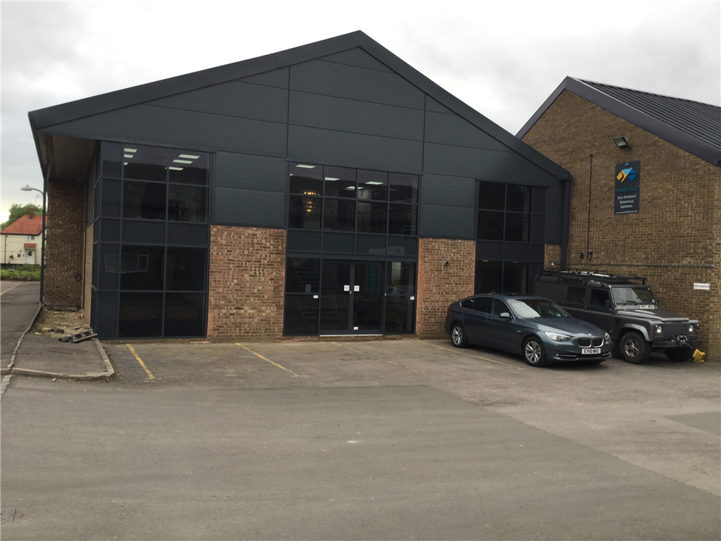 Industrial unit after conversion to new offices Gallery Image