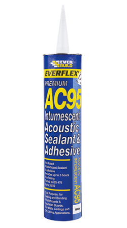 AC95 Intumescent Acoustic Mastic 900ml Gallery Image