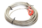 Wire winch rope cables 8mm, 9mm & 10mm diameter Gallery Thumbnail