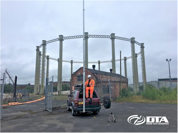Elevated Mast Industrial Inspections - Photography & Video - London - Drone Tech Aerospace Gallery Image