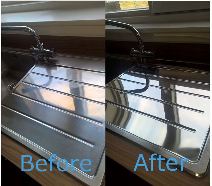 Metal Polishing - Before and After Gallery Image