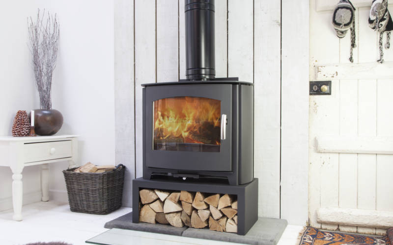 Mendip Stoves 
Churchill 10 Convection on Table Stand Gallery Image