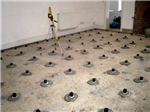 Grouted in EAFM Rubber Isolators for Formwork Floating Floor Gallery Thumbnail