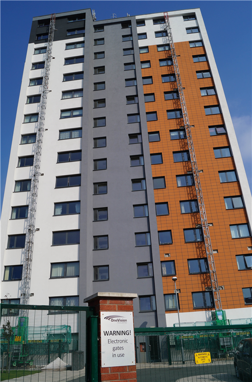 Total Glass supplied and installed aluminium windows in two Sefton tower blocks managed by One Vision Housing. Gallery Image