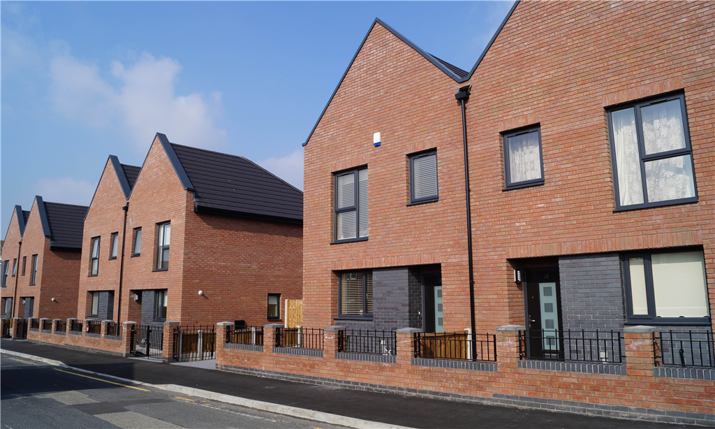 New homes in Langtry Road, Bootle feature 'A'-rated PVC-U windows supplied by Total Glass Gallery Image