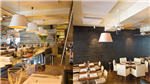 Acoustic panels in a restaurant ceiling setting Gallery Thumbnail
