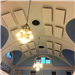 High level acoustic panels following contour of a Victorian arched ceiling Gallery Thumbnail