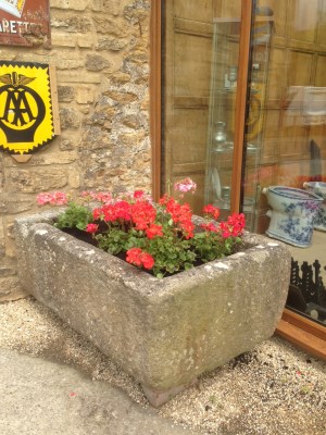 A nice stone trough planted out and ready for use. Gallery Image