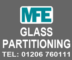 MFE Glass Partitioning
