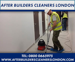 After Builders Cleaners London