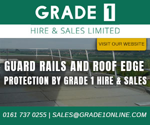 Grade 1 Hire & Sales - Roof Edge Protection