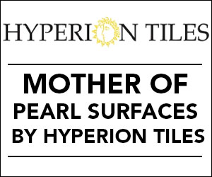 Mother of Pearl Surfaces by Hyperion Tiles
