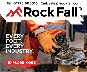 Rock Fall Industry Defining Safety Footwear