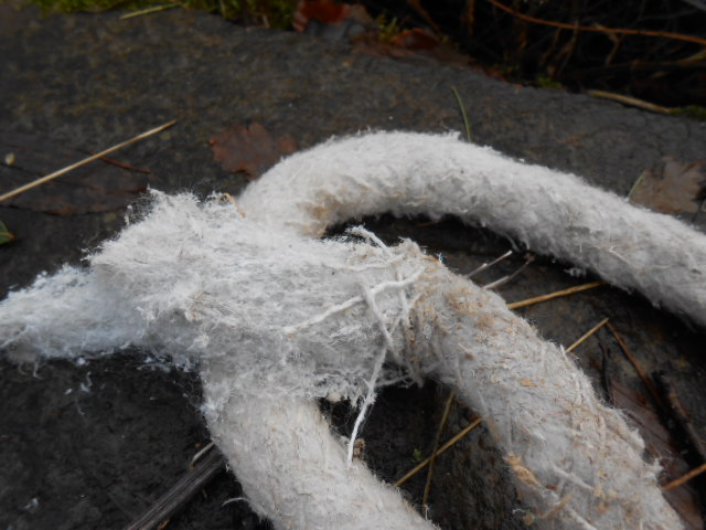 100% Asbestos chrysotile rope Gallery Image