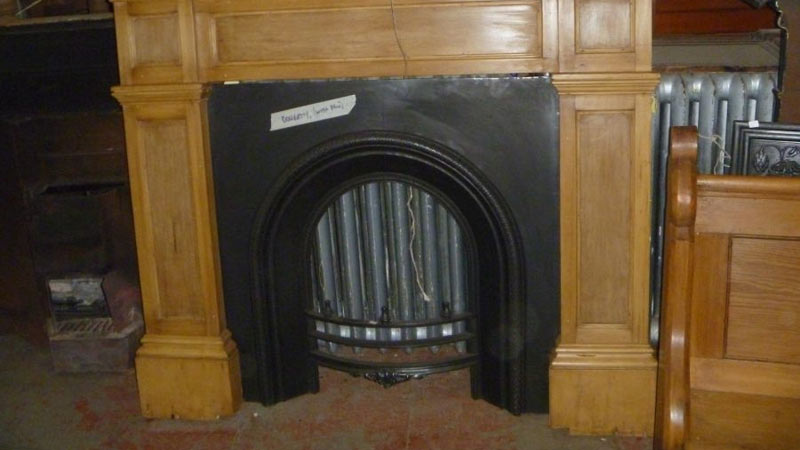 We have a large stock of antique fire inserts and original fire surrounds.   Gallery Image