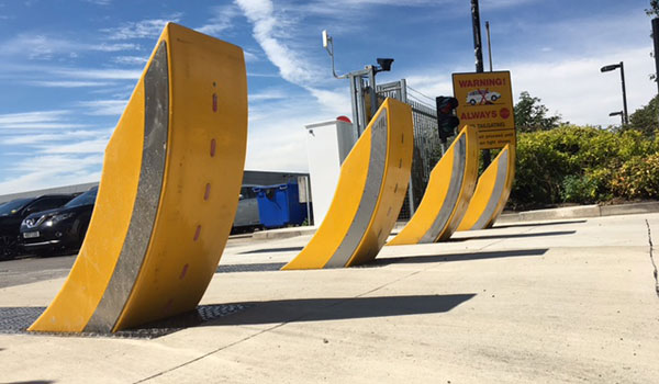 Raptor - shallow mount rising bollard Gallery Image