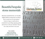 We do Beautiful Bespoke Stone Memorials.  Gallery Thumbnail