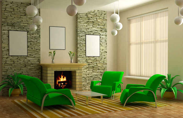EcoSmart BK5 in tradional firegrate Gallery Image