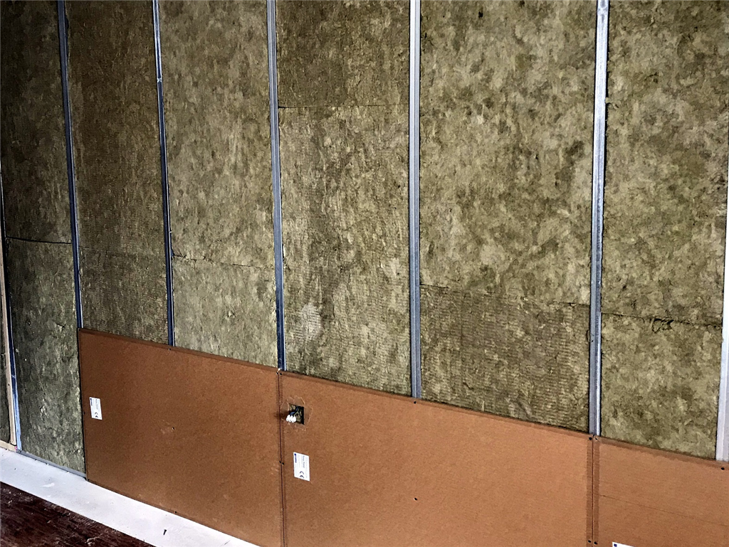 PhoneStar Installed on Metal Studs with Mineral Wool Infill Gallery Image