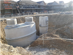 1.9 X 5 Pump Chamber & 8,000GL Storage Tank c/w Manhole Risers Gallery Thumbnail