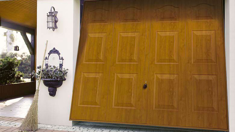 Up And Over Sectional Roller Rollaway Garage Doors Automatic