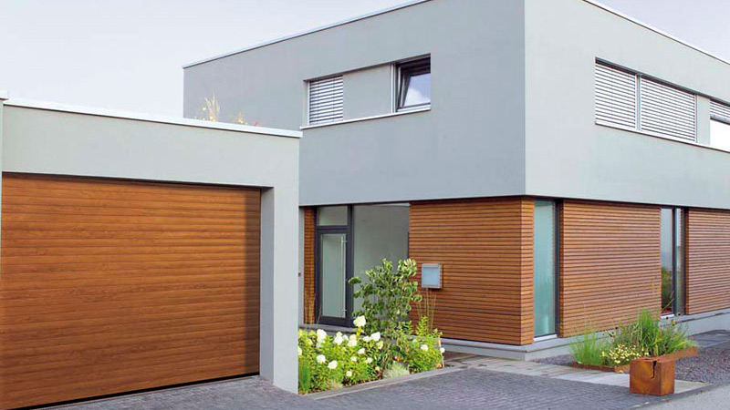 Up And Over Sectional Roller Rollaway Garage Doors Automatic