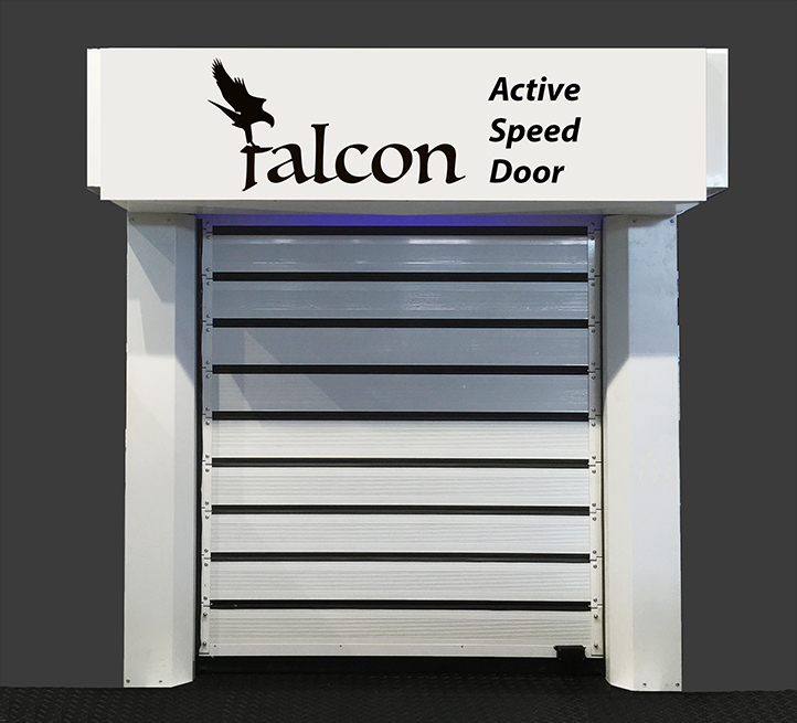 The FALCON ACTIVE SPEED DOOR is a fast roller shutter door ideal for frequent, high speed traffic in laser processing automation systems. Gallery Image