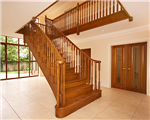 Splayed oak staircase, case study no. 108 Gallery Thumbnail