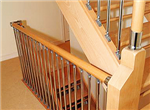 Fusion Mk 2 spindles with oak balustrade Gallery Thumbnail